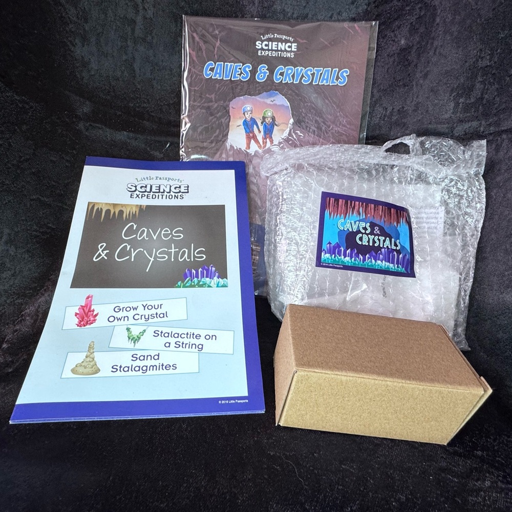 Little Passports Science Expeditions Caves & Crystals Kit